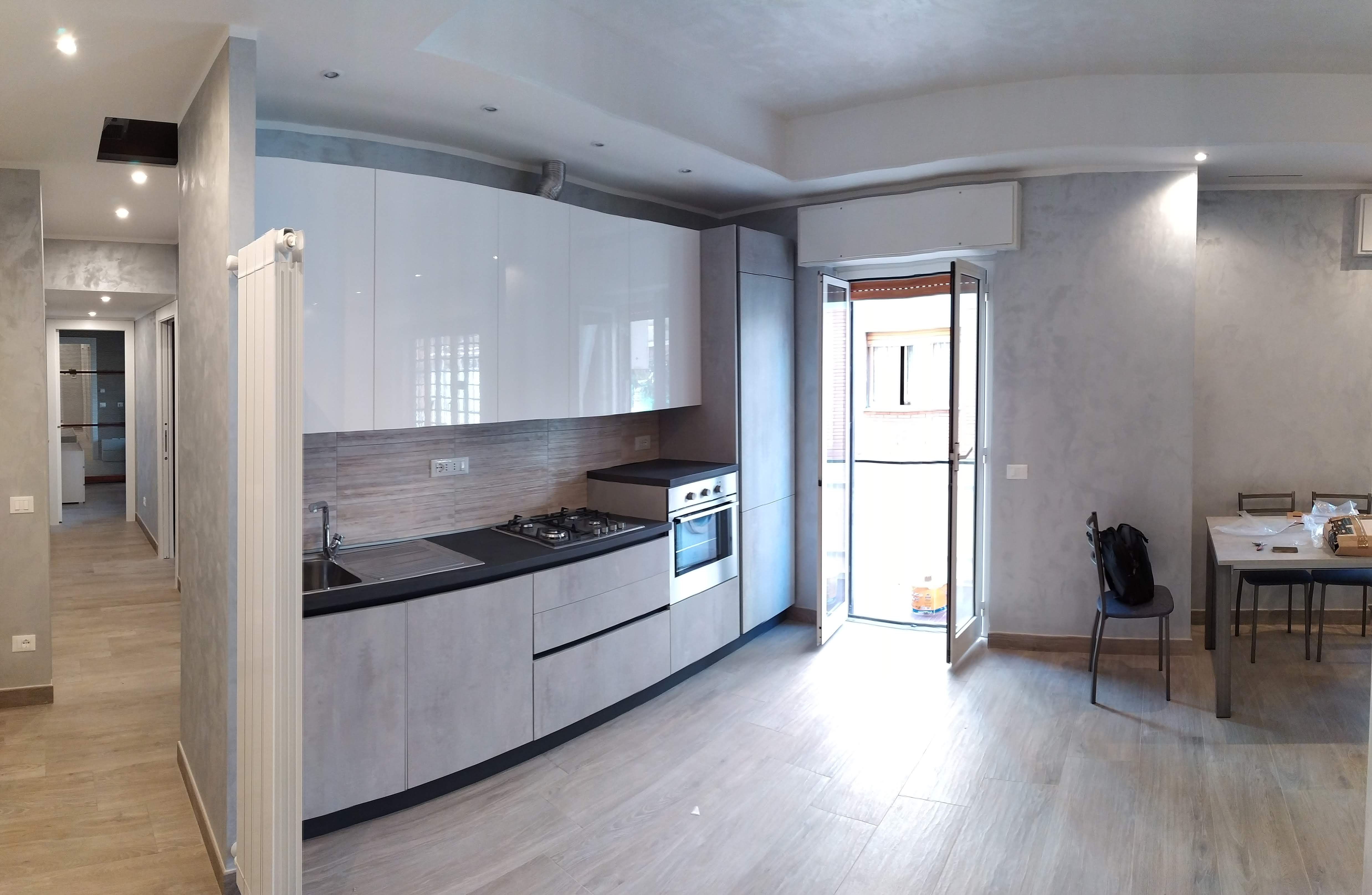 Eravamo partiti per rifare la cucina ed è uscito il Living ….